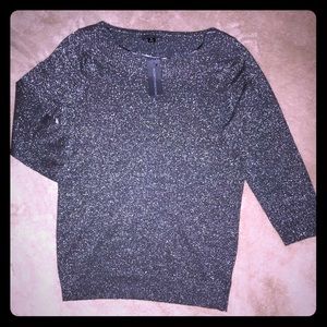 Worthington Black 3/4 sleeve top.
